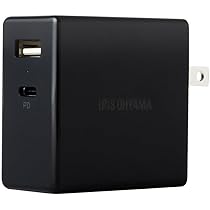 Amazon | アイリスオーヤマ USB充電器 USB 2ポート(USB-A/USB-C) 65W